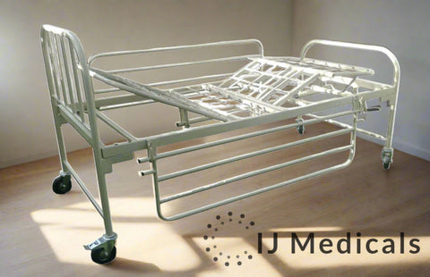 Hospital Bed (Head & Leg Adjustable) – Iron Mesh