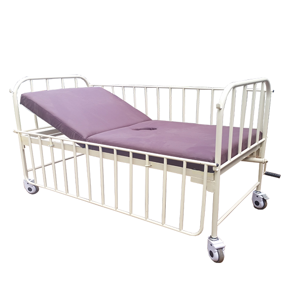 Hospital Commode Bed (Head Adjustable)