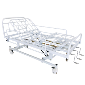 ICU BED Three Function Bed (Head, Leg & Height Adjustable) - Iron Mesh