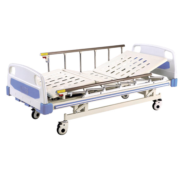Full Option Imported ICU/HDU Patient Bed Manual (Head, Leg & Height Adjustable)